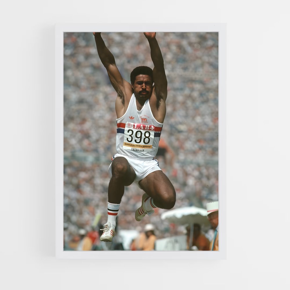 Poster Daley thompson – affiche Athlétisme (vue 3)